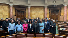 5 September 2023 Nuns of the St. Lydia Monastery from Asprovalta visit the National Assembly House